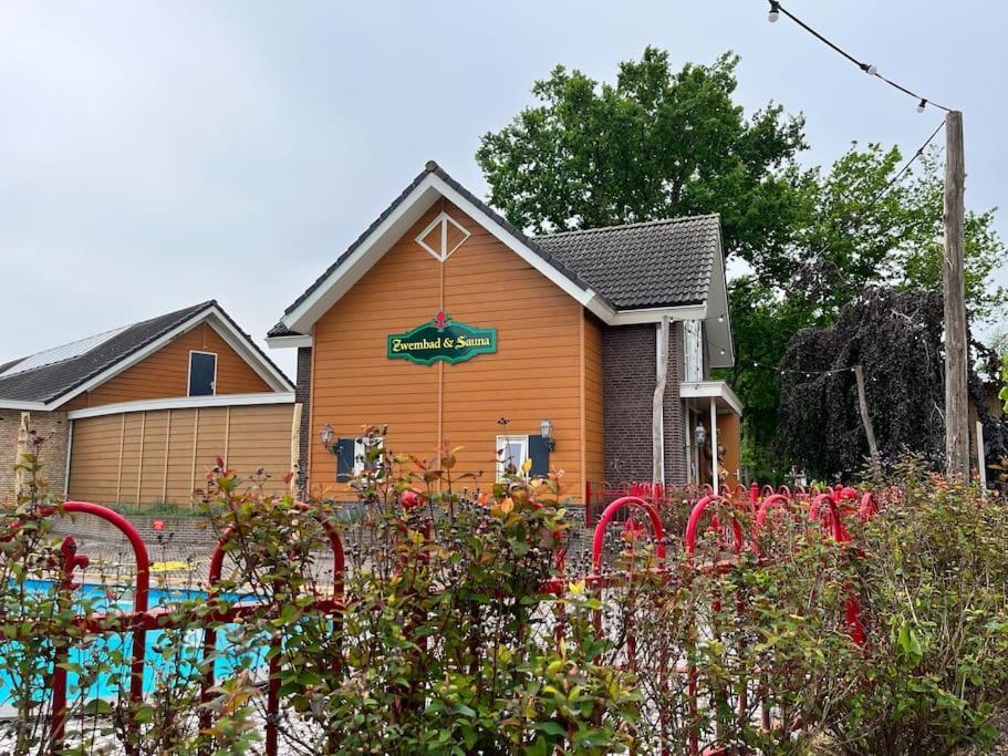 Het Verwende Nest Lodge, Wellness Lodge, Hottub & Sauna Voorthuizen Exterior foto