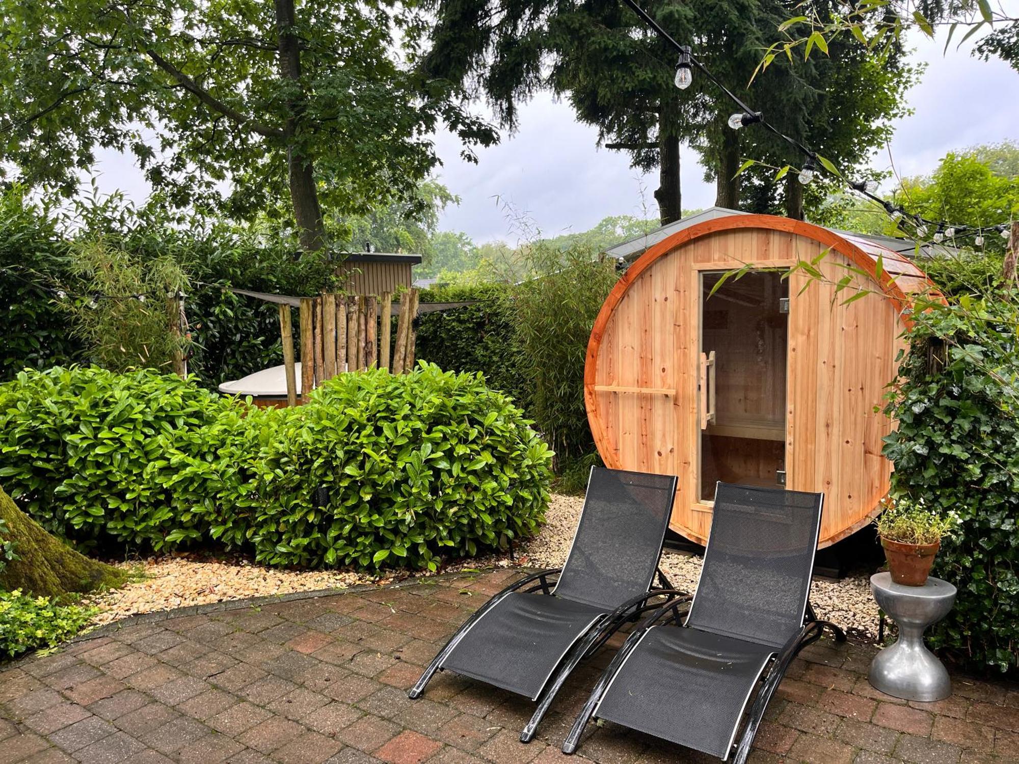 Het Verwende Nest Lodge, Wellness Lodge, Hottub & Sauna Voorthuizen Exterior foto
