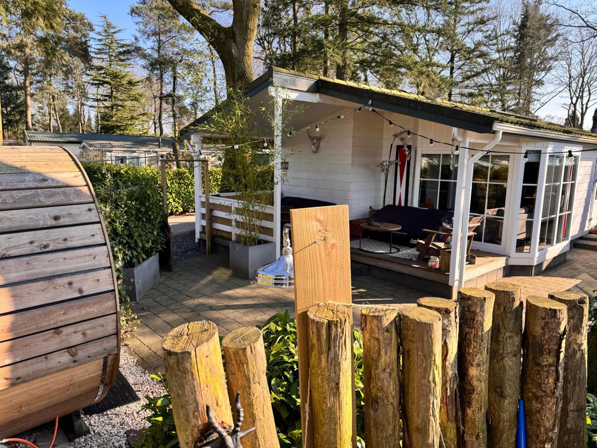 Het Verwende Nest Lodge, Wellness Lodge, Hottub & Sauna Voorthuizen Exterior foto